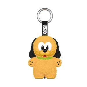 POP MART Mickey Family Vinyl Cute Together Keychain - Pluto